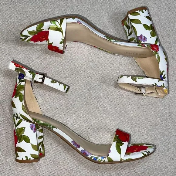 Nine West | NWOB Sandy Women's Block Heel Dress Sandals | Size 9.5 - Picture 6 of 12